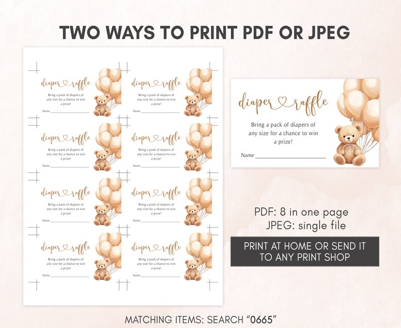 two ways to print a baby shower game