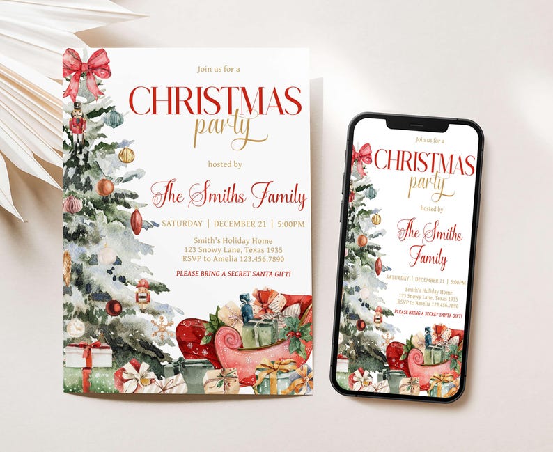 Christmas Invite