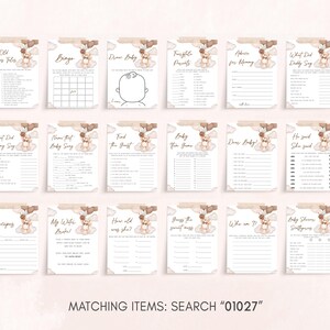 a set of matching items for a wedding