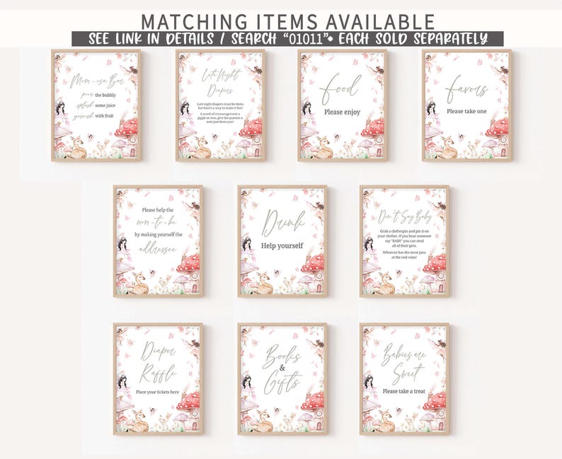 a set of nine wedding cards with floral designs