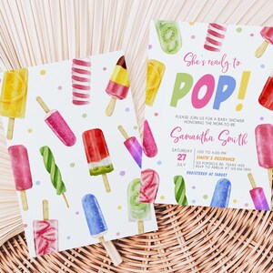 Popsicle Invite