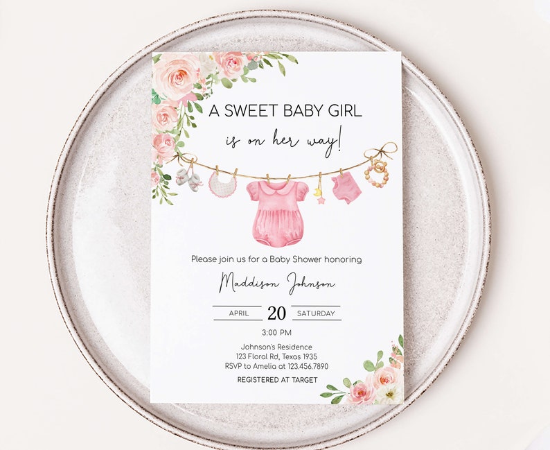 two ways to print a paper for a baby shower