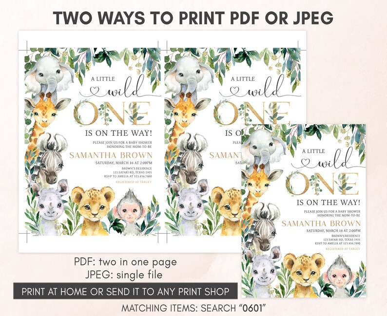 two baby animals are on the front and back of this one - of - a