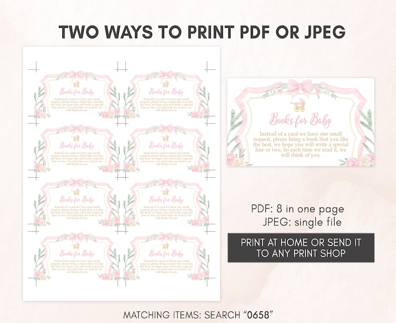 two ways to print a wedding program