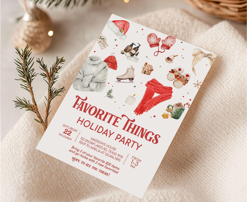 Christmas Party Invitation