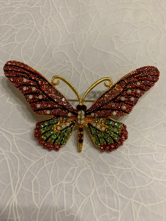 Butterfly Brooch bug brooch - image 1