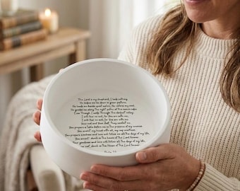 Psalm 23 Prayer Bowl