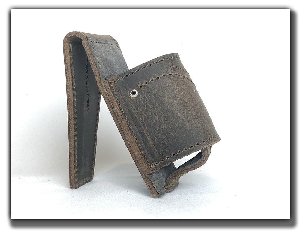 Leather Guitar Slide Holder, Leather Slide Holder, Guitar Slide Holder