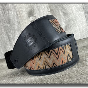 Vintage Guitar Strap, Leather Guitar Strap, Acoustic Guitar Strap, Electric Guitar Strap, Gift for Guitarist, Limited Edition