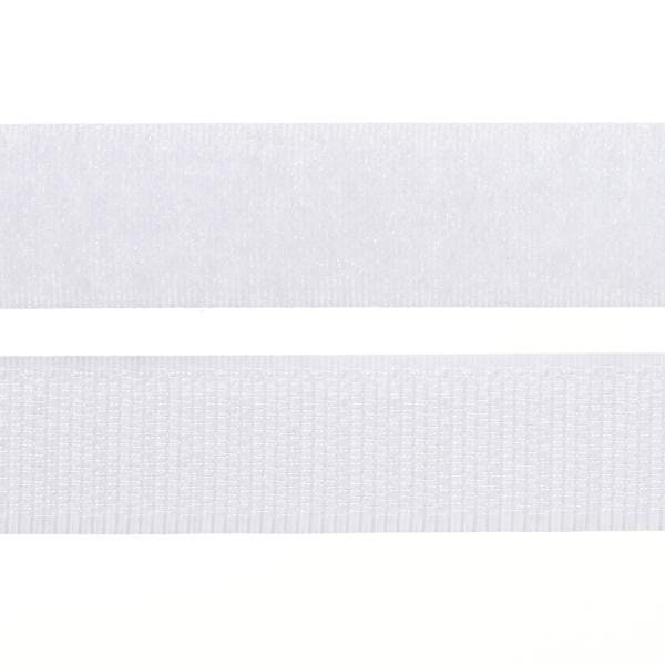 Velcro to sew on 20 mm White x 50cm - Perles & Co