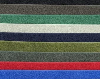 5.5mts or 11mt x 25mm Genuine VELCRO Sew On Hook and Loop Tape - 50cm or 1mt of Each 11 Colours