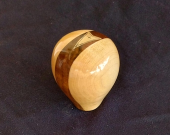 Pontiac Wood Shift knob. Made out of Maple and Walnut with laser-etched logo - on sale