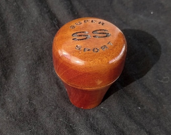 Super Sport Shift Knob  1/2 - 13 thread size made out of Mahogany wood