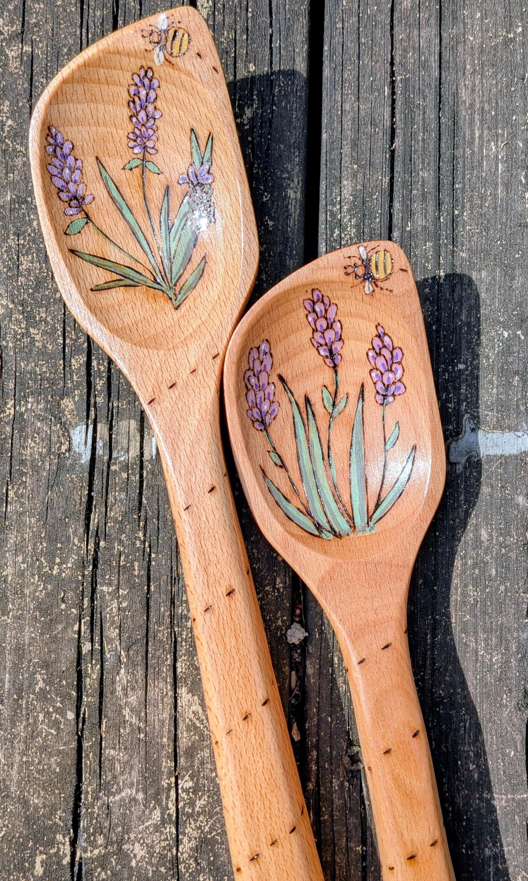 装飾用の木製スプーン - Etsy 日本
