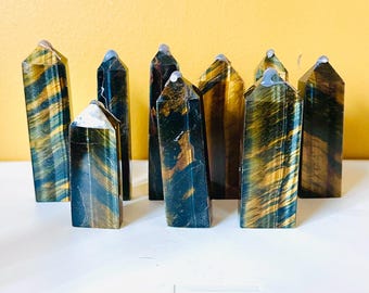High Quality Blue Tiger Eye Towers/Points