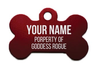Custom Collar Engraved by Goddess Rogue | Rogueism