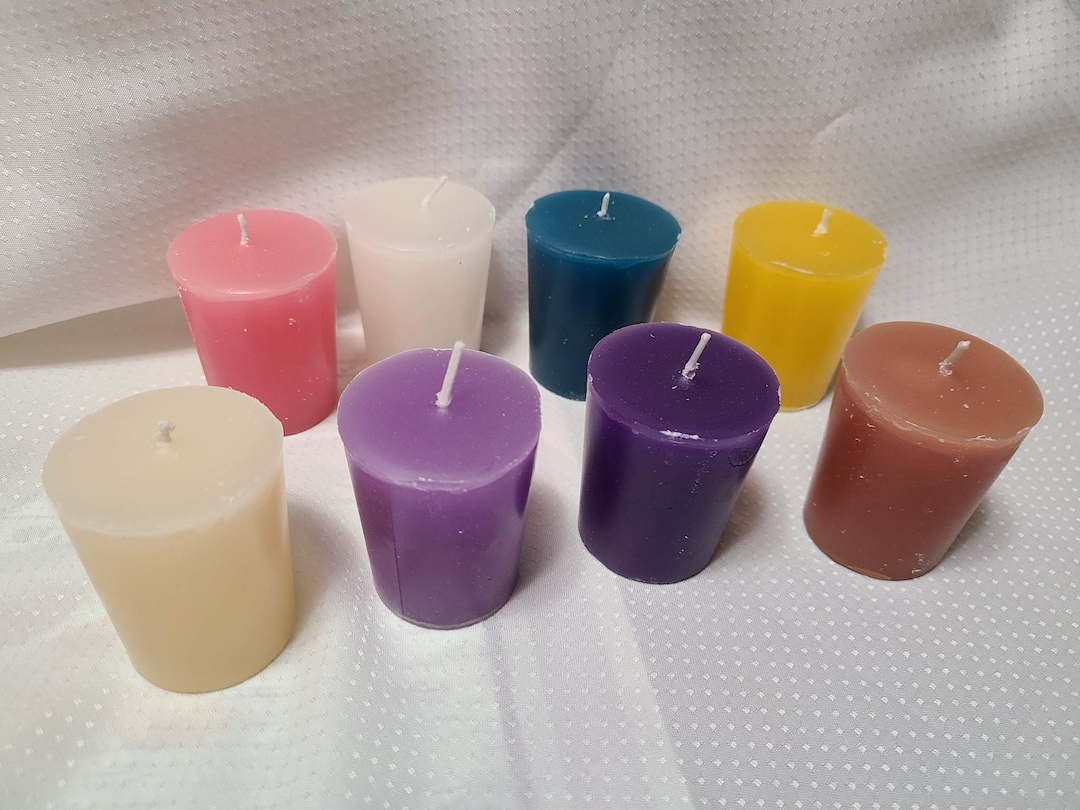 Amish Made Votive Candles From Lancaster PA Spring Summer Floral Scents