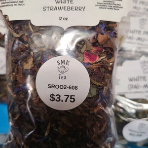 White Strawberry Loose Leaf Tea