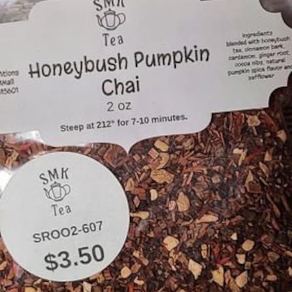 Honeybush Pumpkin Chai Loose Leaf Tea