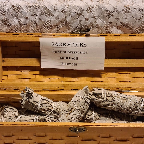 White Sage Smudge Stick *Wand* Ritual* Cleansing