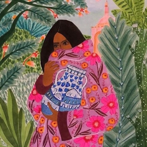 Cold outside A4 21 x 29,7 cm