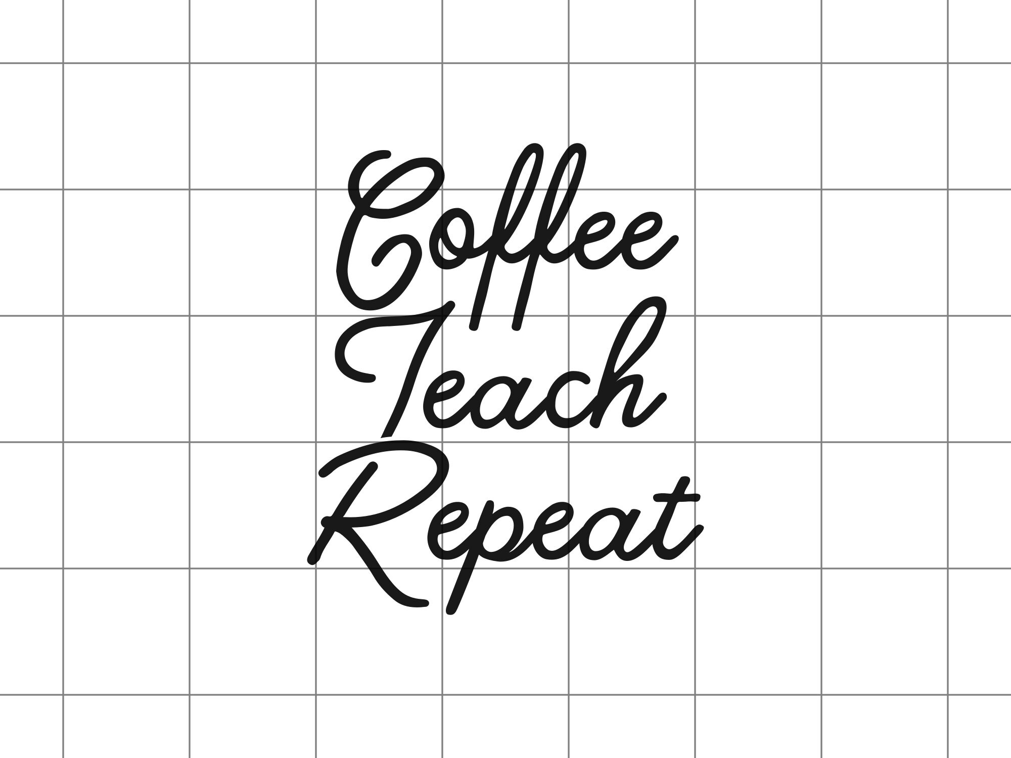 Download Coffee teach repeat svg Teacher coffee svg Teacher mug svg | Etsy