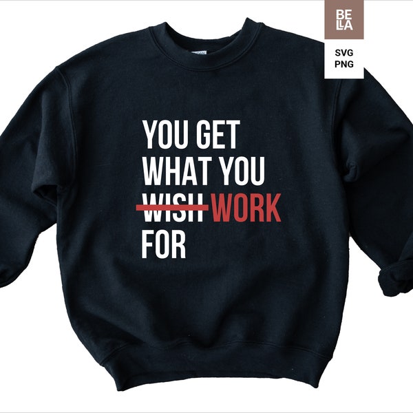 Work hard svg Entrepreneur svg file Motivational svg Inspirational svg Quotes svg T-shirt designs T-shirt svg Commercial use svg png