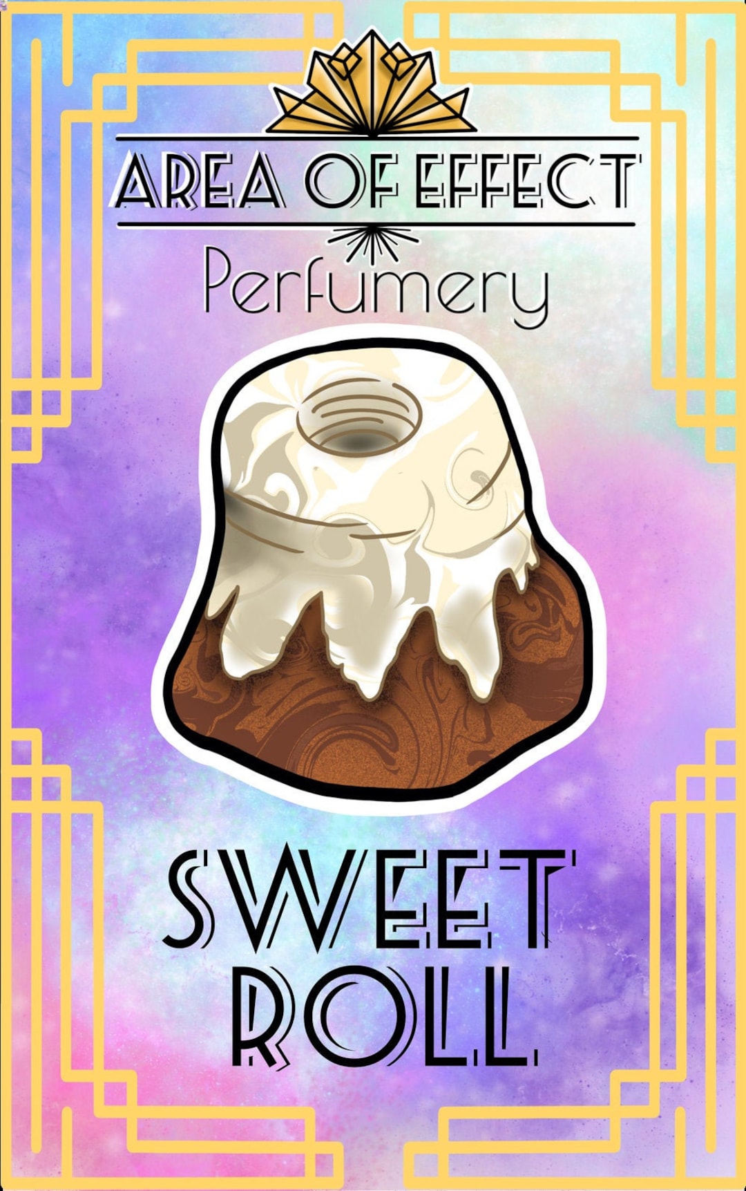 Sweet Roll Fallout Inspired Perfume Oil Cinnamon Bun, Cream Cheese ...