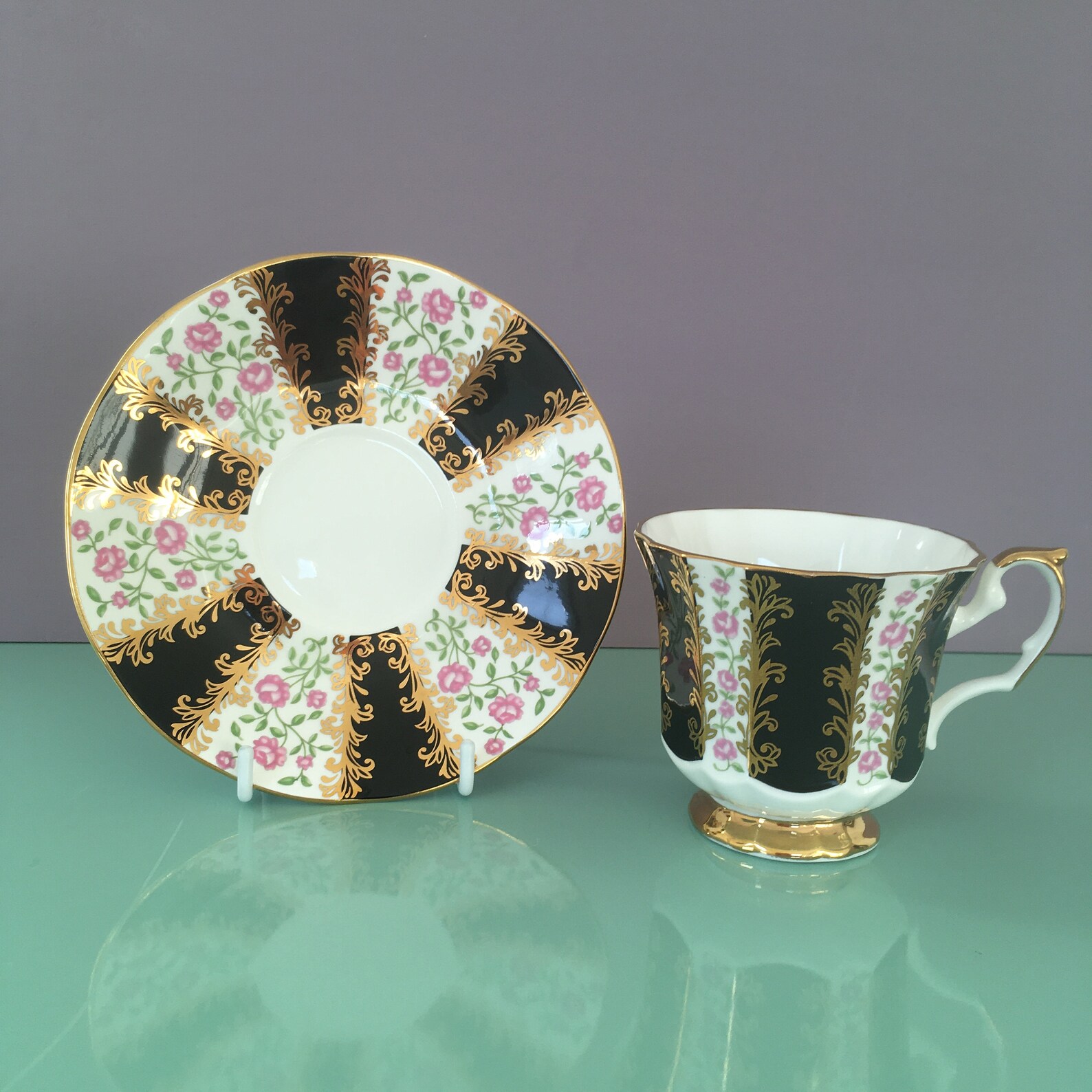 Elizabethan Staffordshire Fine Bone China Regency Hand Etsy