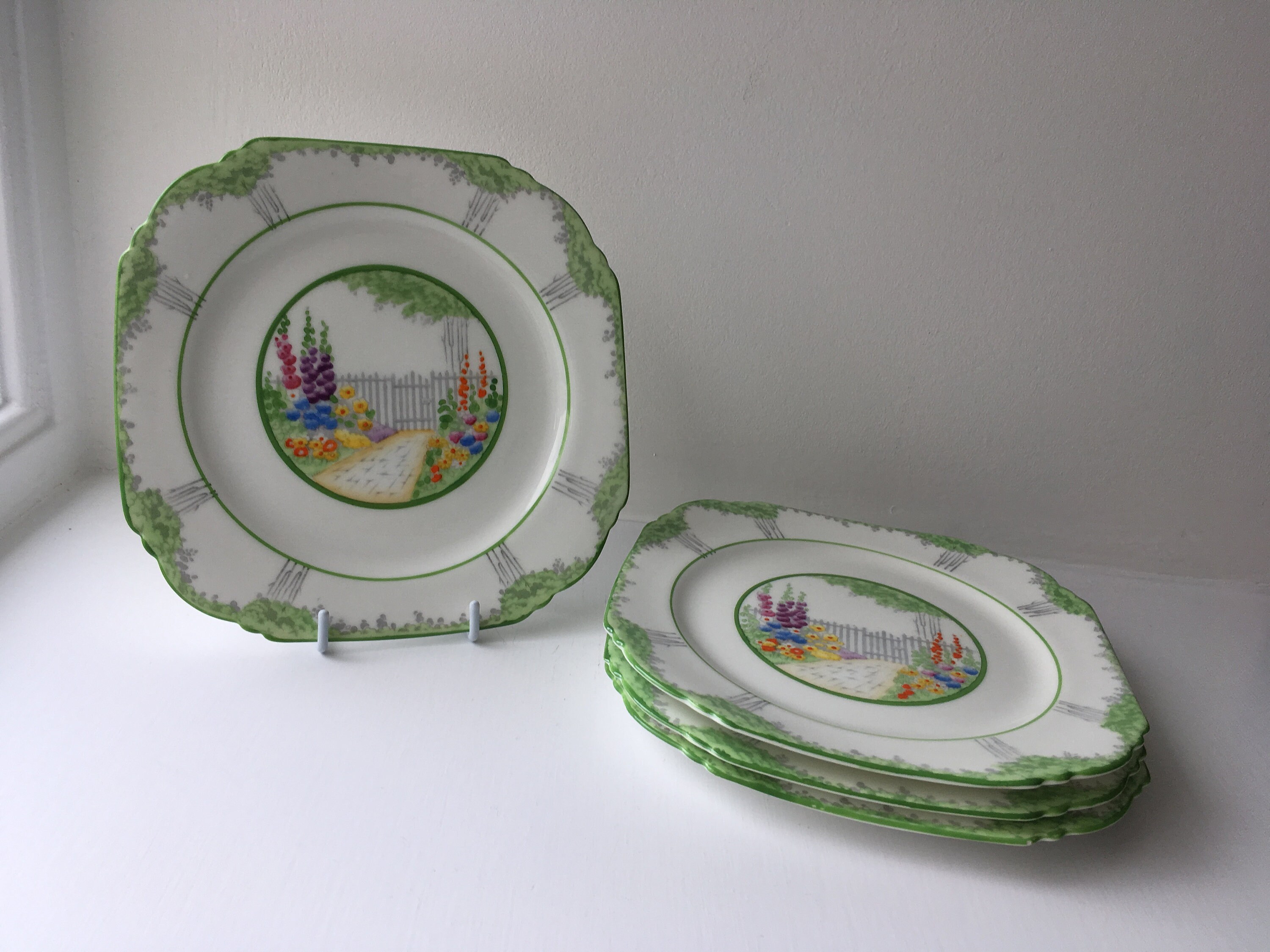 Royal Paragon Fine Bone China Rare Art Deco Tea Plate Plates Etsy UK