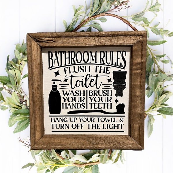 Bathroom Sign Etsy UK Bathroom Sign Etsy UK