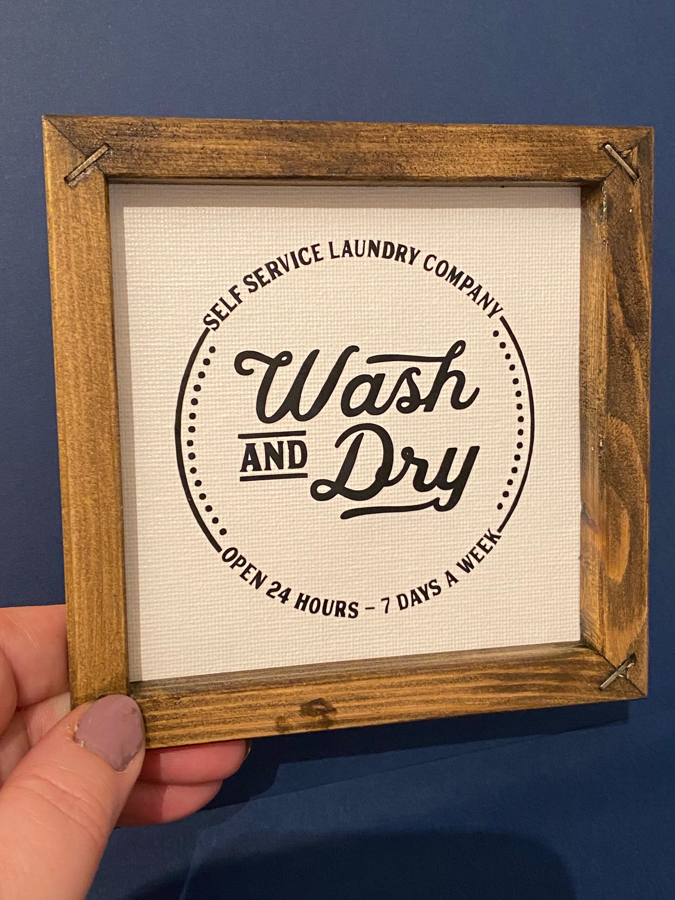 Waschen und trockenen Selbstbedienung Wäscherei Bauernhaus | Etsy