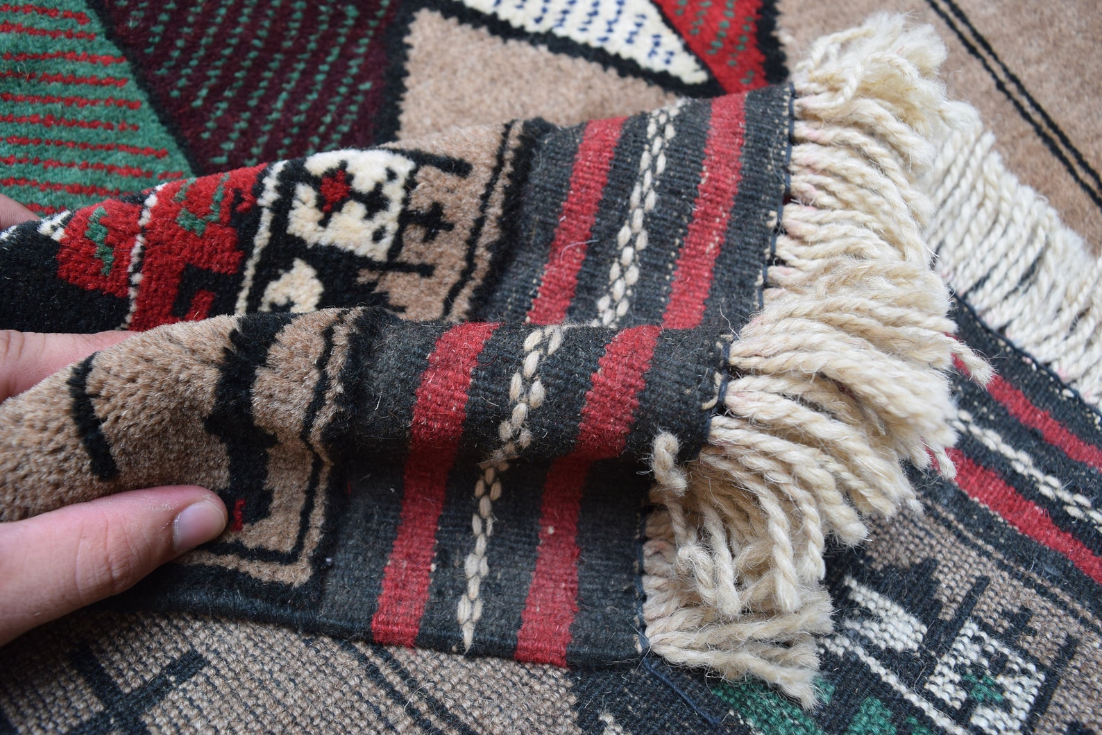 Size 6 x 2.11 feet & 182 x 88 cm Pictorial Rug Unique Rug