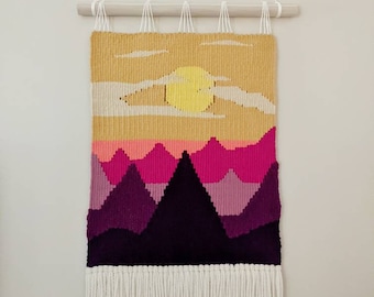 Woven Weave Wall Hanging//Loom Weave// Boho Wall Art// Tapestry