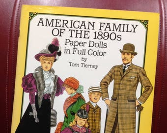 American Family of the 1890s Paper Dolls