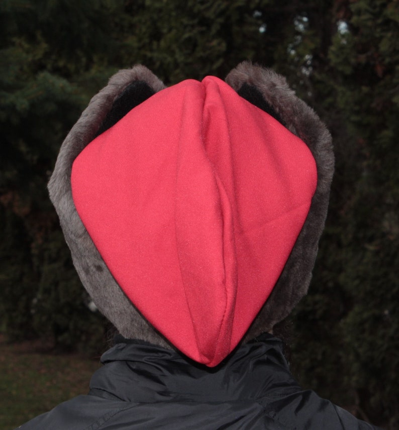 the time of Ivan the Terrible archer hat sheepskin satin Hat in the Slavic style