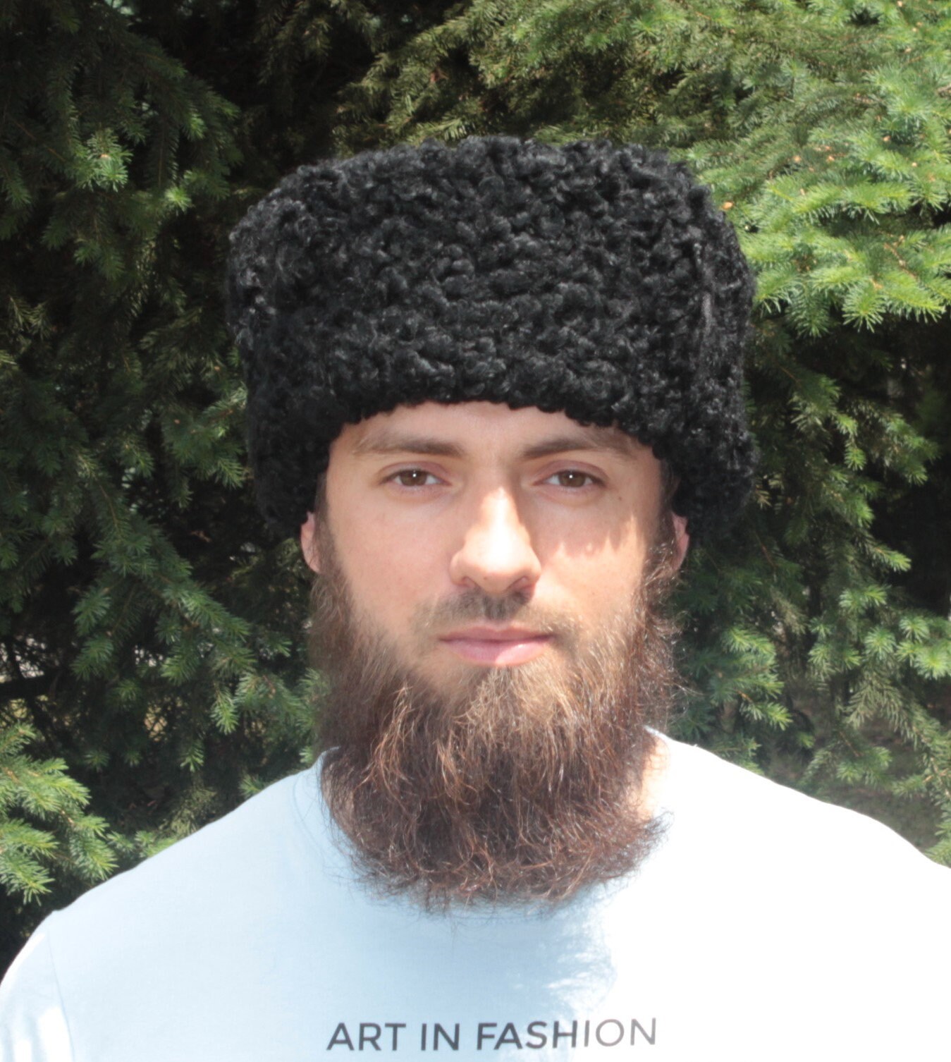 Hat Earflaps / Ushanka / Military hat / natural karakul fur / Etsy