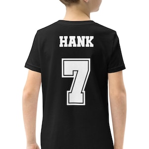 Add the print on the back or personalize your order