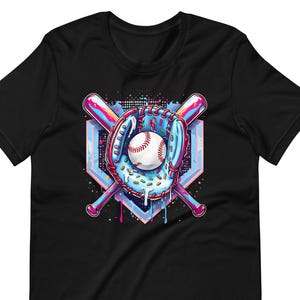 Baseball Drip For Boys, Ice Cream Drip Youth, Boys Baseball, Fun Sports T-Shirt, Cool Graphic Tee for Kids