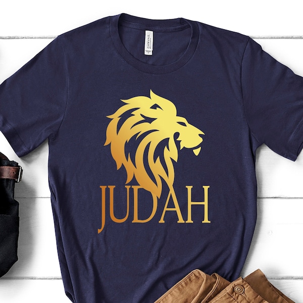 Christian Shirts Lion T-Shirt | Hoodie | Christian Gifts Idea Jesus shirt - Christian Gifts for Women & Men - Lion of the Tribe of Judah