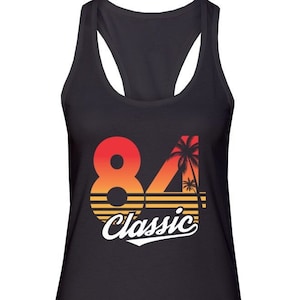 40th Birthday Gift For Women Men - Vintage 1984 Tank Top - 1984 Shirt - 40th Birthday Shirt - 40th Birthday - 40th Workout Tank Top