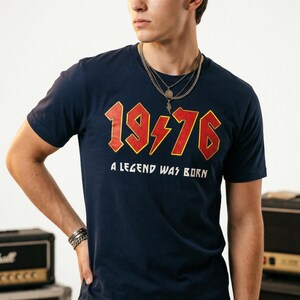 Vintage 1976 T-Shirt, 50th Birthday Gift for Women, 50th Birthday Shirt, 50th Birthday Party Shirt, 1976 Unisex Shirt