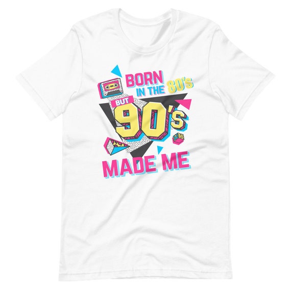 80s T Shirt 80s Shirt Born in the 90s 