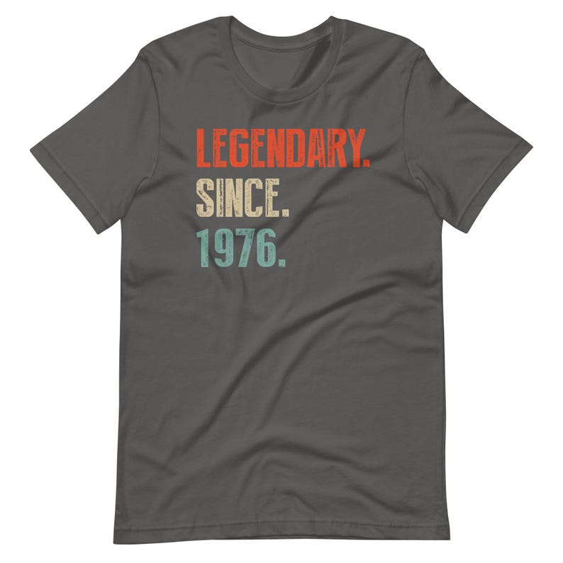 Legendary Since 1976 Shirt, 50th Birthday Gift, Hoodie/Sweatshirt, Born In 1976 Shirt, 50th tshirt, 1976 image 4