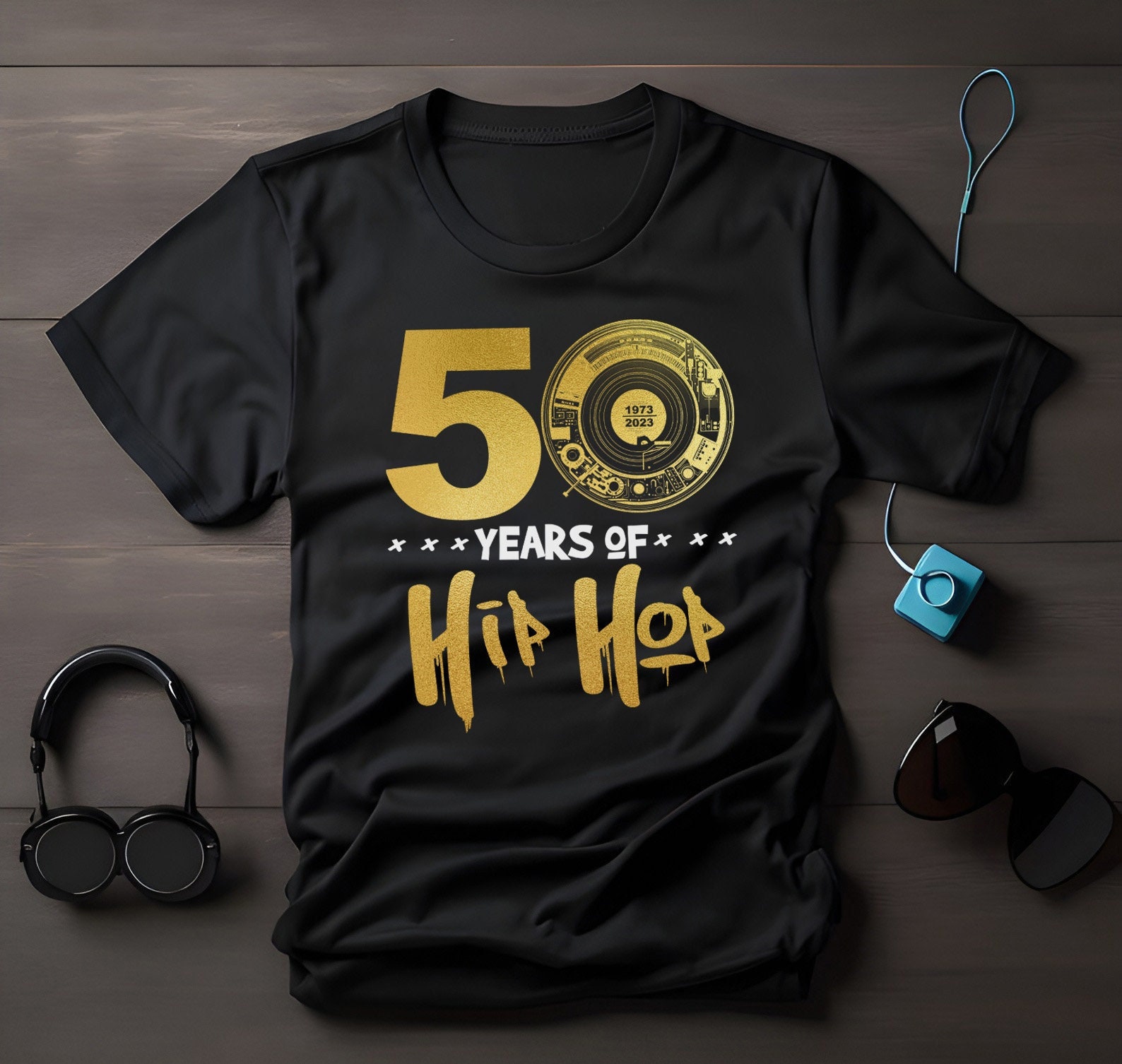 Celebrate 50 Years of Hip Hop Music Shirt, Hip Hop 1973-2023