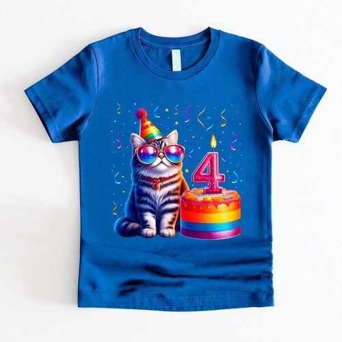 Cat Birthday Shirt, Birthday Girl Shirt, Cat Birthday Party, Cat Party, Cat Mom, Cat Lover, Cat Shirt, Kids Cat Shirts, Kitten Shirt Kitty