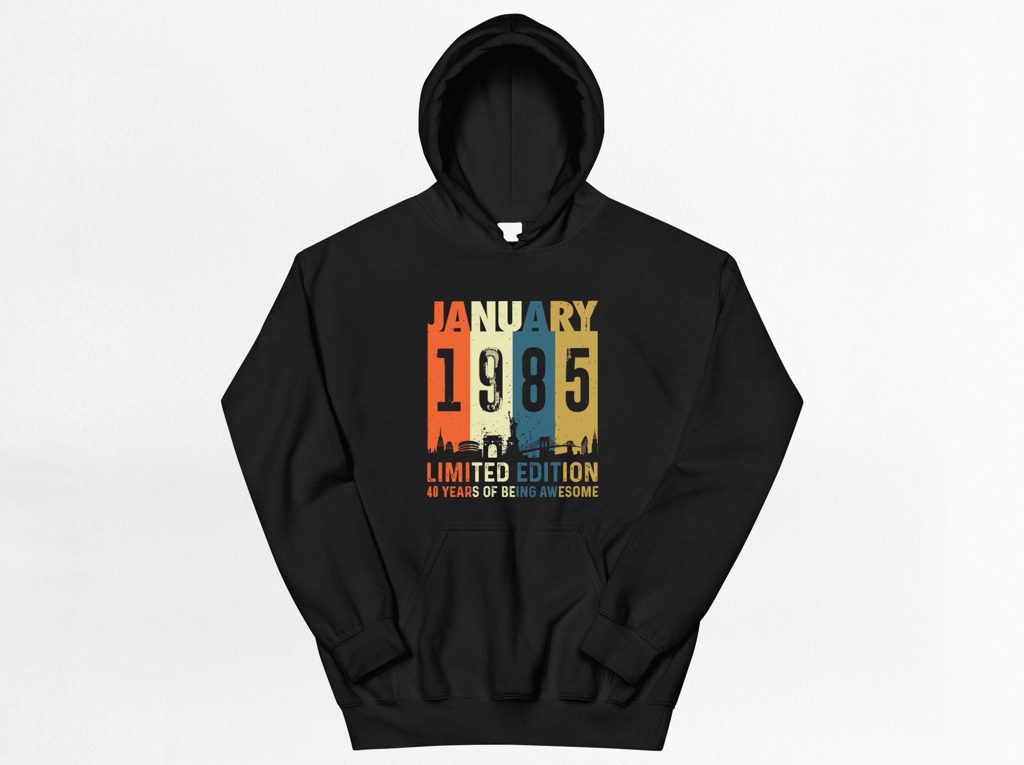 Born in January 1985 Shirts, Sweatshirt, Hoodie 40 Years Old Shirt/ January 1985 / 40th Limited Edition 1985 / January Birthday Unisex - Etsy Born in January 1985 Shirts, Sweatshirt, Hoodie 40 Years Old Shirt/ January 1985 / 40th Limited Edition 1985 / January Birthday Unisex - Etsy