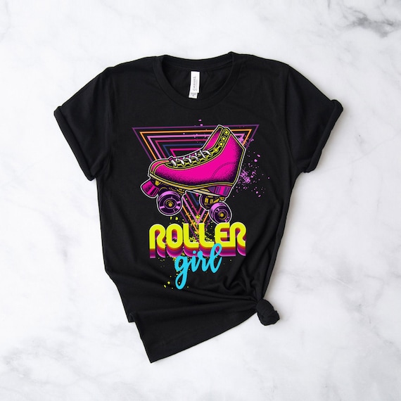 Vintage Retro Roller Disco T-Shirt 80s 70s Skating Party Tee Vintage Retro Roller Disco T-Shirt 80s 70s Skating Party Tee
