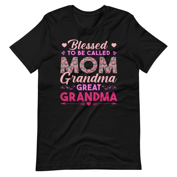 Family Arrow Blessed Grandmom Shirt Announcement Shirt Family Arrow Blessed Grandmom Shirt Announcement Shirt