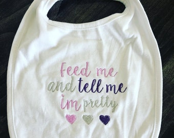 pretty baby bibs